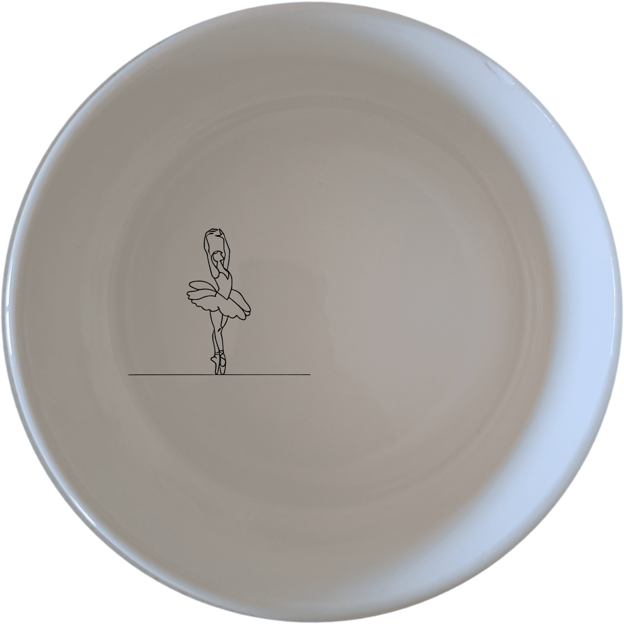 Swan Morphing Ballet Dancer Bowl Set of 4 - Range 2 adds artistic flair to your table setting with elegant swan and dancer designs.