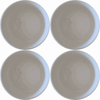 The Swarm Delicate Butterflies Bowl Set of 4 - Range 4 is a beautiful and elegant addition to any kitchen. These white ceramic bowls feature a delicate laser-etched design of butterflies, making them perfect for everyday use or special occasions.