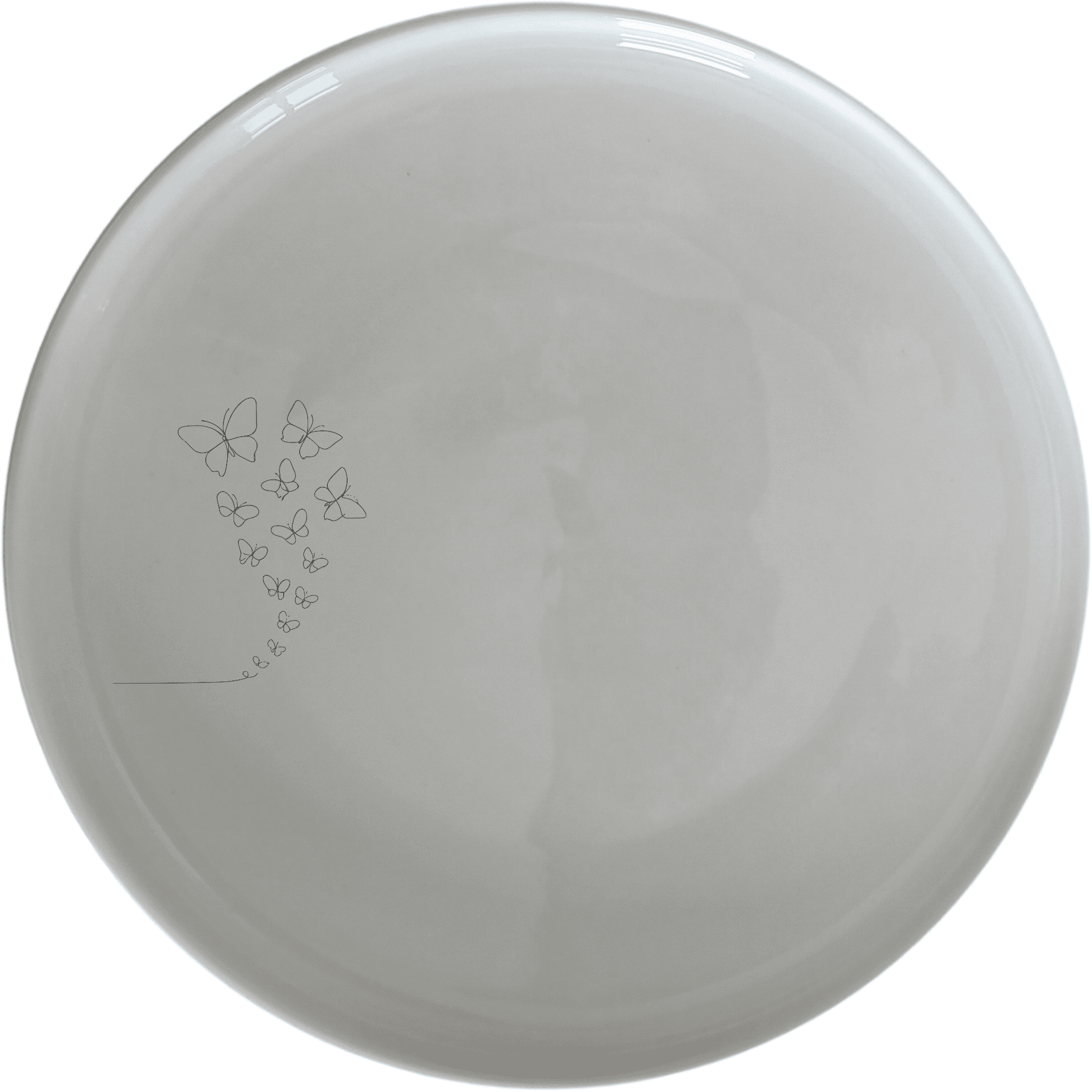 Delicate Butterflies Dinner Plate Set of 4 - Range 4 is a stunning addition to any dining set, featuring intricate butterfly designs.