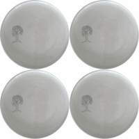 Tree Face Dinner Plate Set of 4 - Range 1 is a unique and artistic dinner plate set that combines nature and human form in a single design.