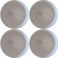 The Weeping Willow Tree Bowl Set of 4 - Range 4 is a stunning collection of ceramic bowls, each featuring a delicate laser-etched willow tree design. Perfect for any dining occasion.