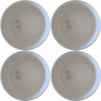 Yingyang Chinese Dragons Bowl Set of 4 - Range 3 is a beautifully crafted ceramic bowl set featuring intricate dragon designs.