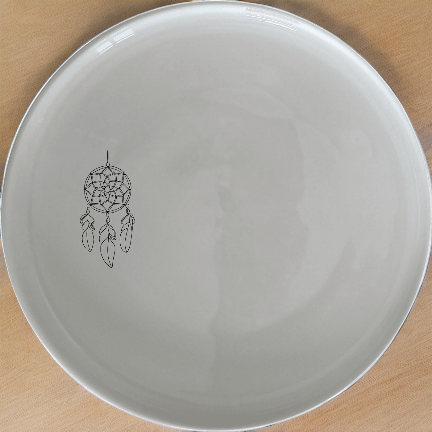 Dreamcatcher Feathers Dinner Plate Set of 4 - Range 2 offers a unique and stylish design perfect for any dinner setting.