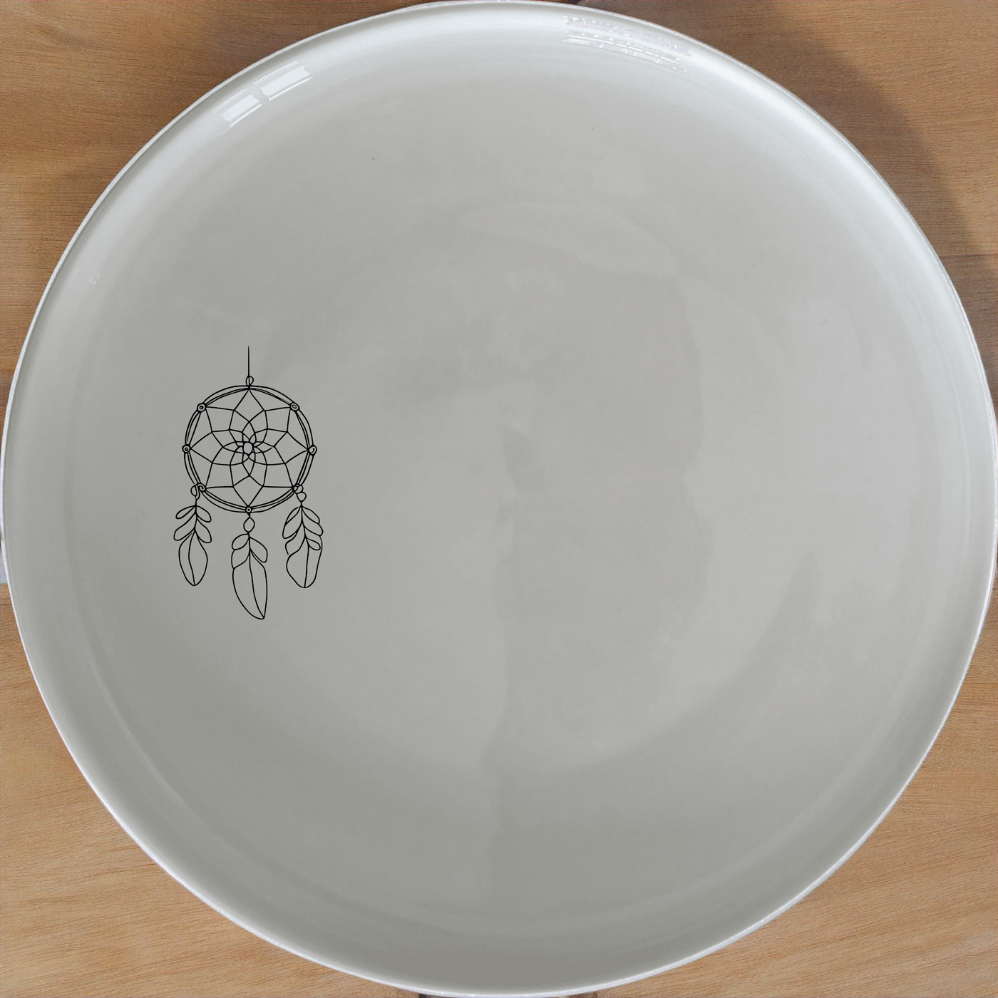 Dreamcatcher Feathers Side Plate Set of 4 - Range 1 is a beautiful and unique set of plates perfect for any home.