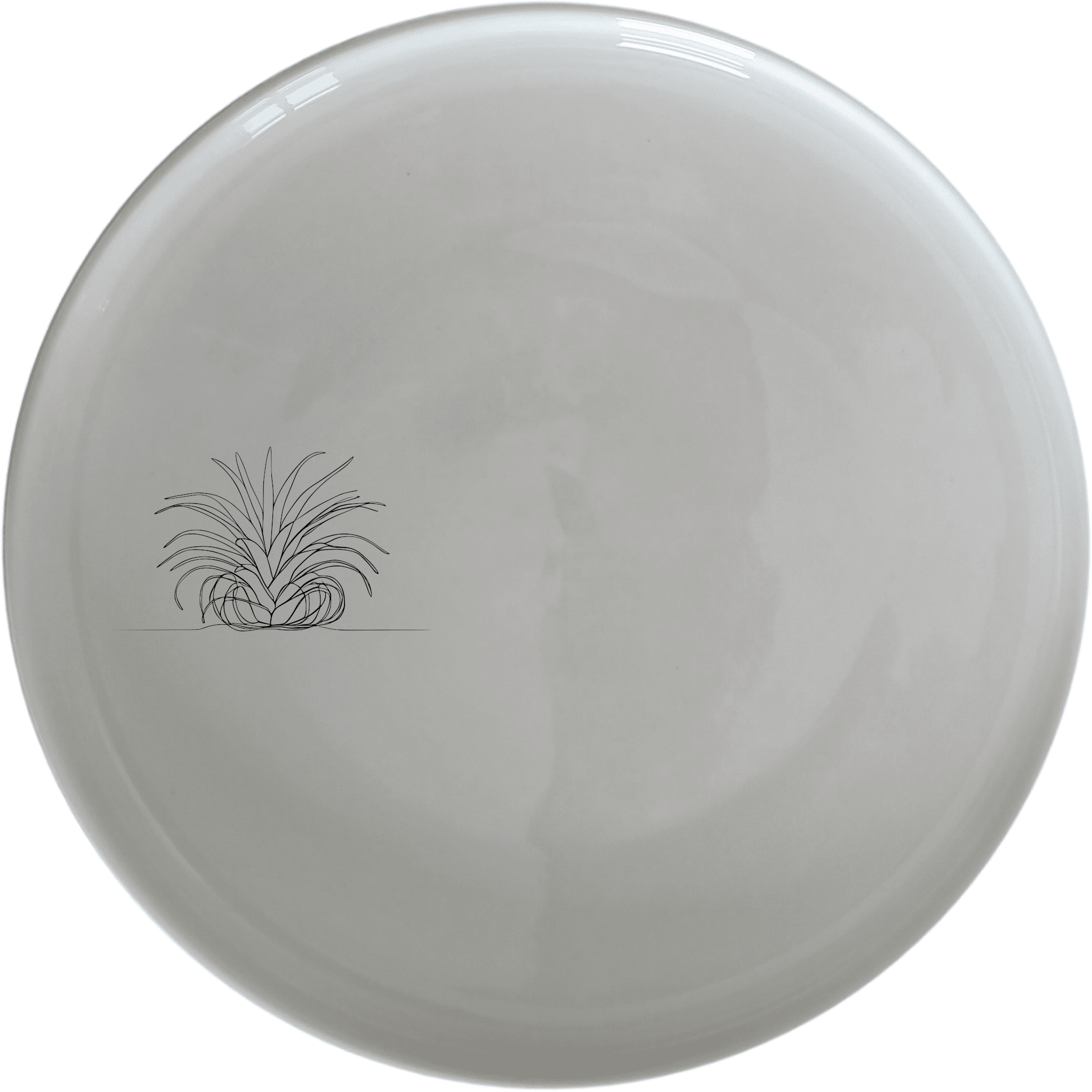 The Air Plants Dinnerware Set of 12 - Range 3 features a modern, minimalist design perfect for contemporary dining. This set includes four dinner plates, four side plates, and four bowls, each adorned with a subtle air plant illustration. Crafted from high-quality ceramic, these pieces are both dishwasher and microwave safe, making them ideal for everyday use or special occasions.