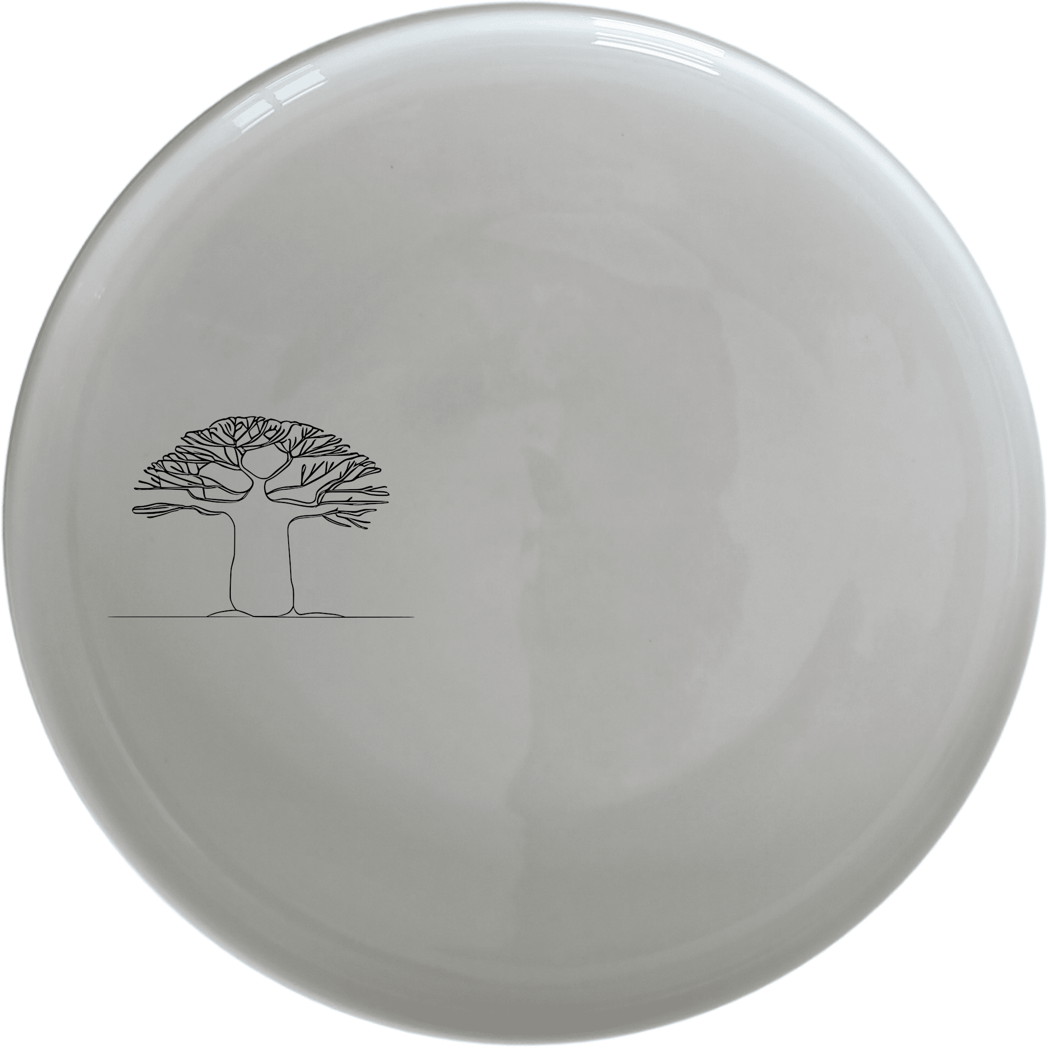 Baobab Tree Silhouette Dinnerware Set of 12 - Range 4 combines modern design with nature-inspired elegance for everyday dining.