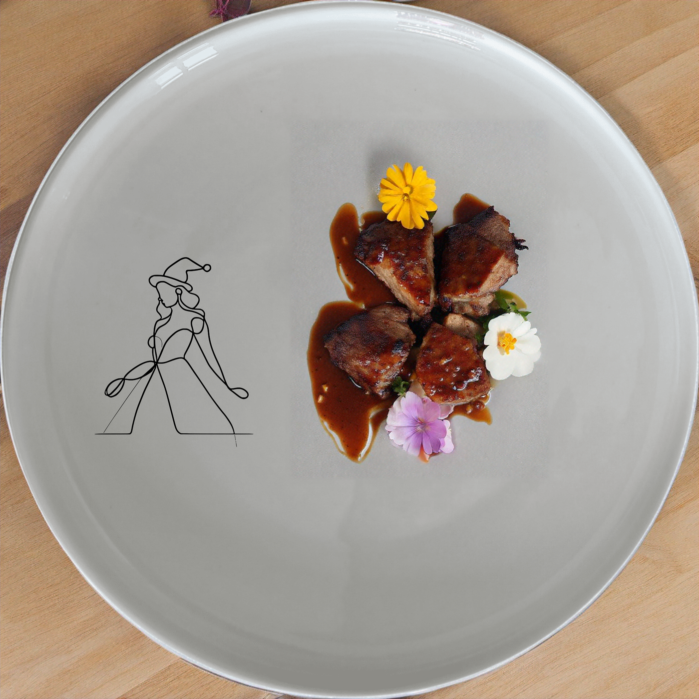 The Christmas Imagery Dinnerware Set of 12 - Range 2 brings festive cheer to your table with charming holiday designs.