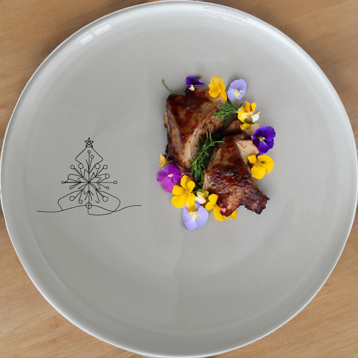 The Christmas Imagery Dinnerware Set of 12 - Range 3 is a festive and elegant addition to your holiday table, perfect for creating memorable meals.