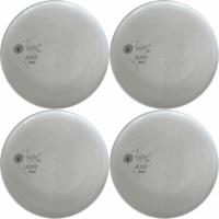 Enjoy Sweet Things Dinner Plate Set of 4 - Range 1 is a beautiful and elegant dinner plate set that adds a touch of sophistication to any dining table.