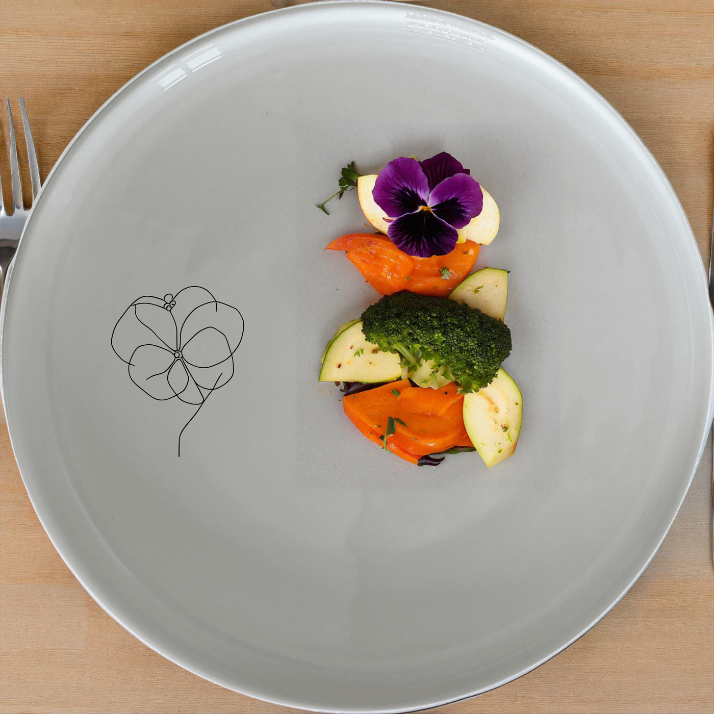 The Hoya Carnosa Dinnerware Set of 12 - Range 1 is a stylish and versatile collection perfect for everyday dining or special occasions, combining modern design with timeless elegance.