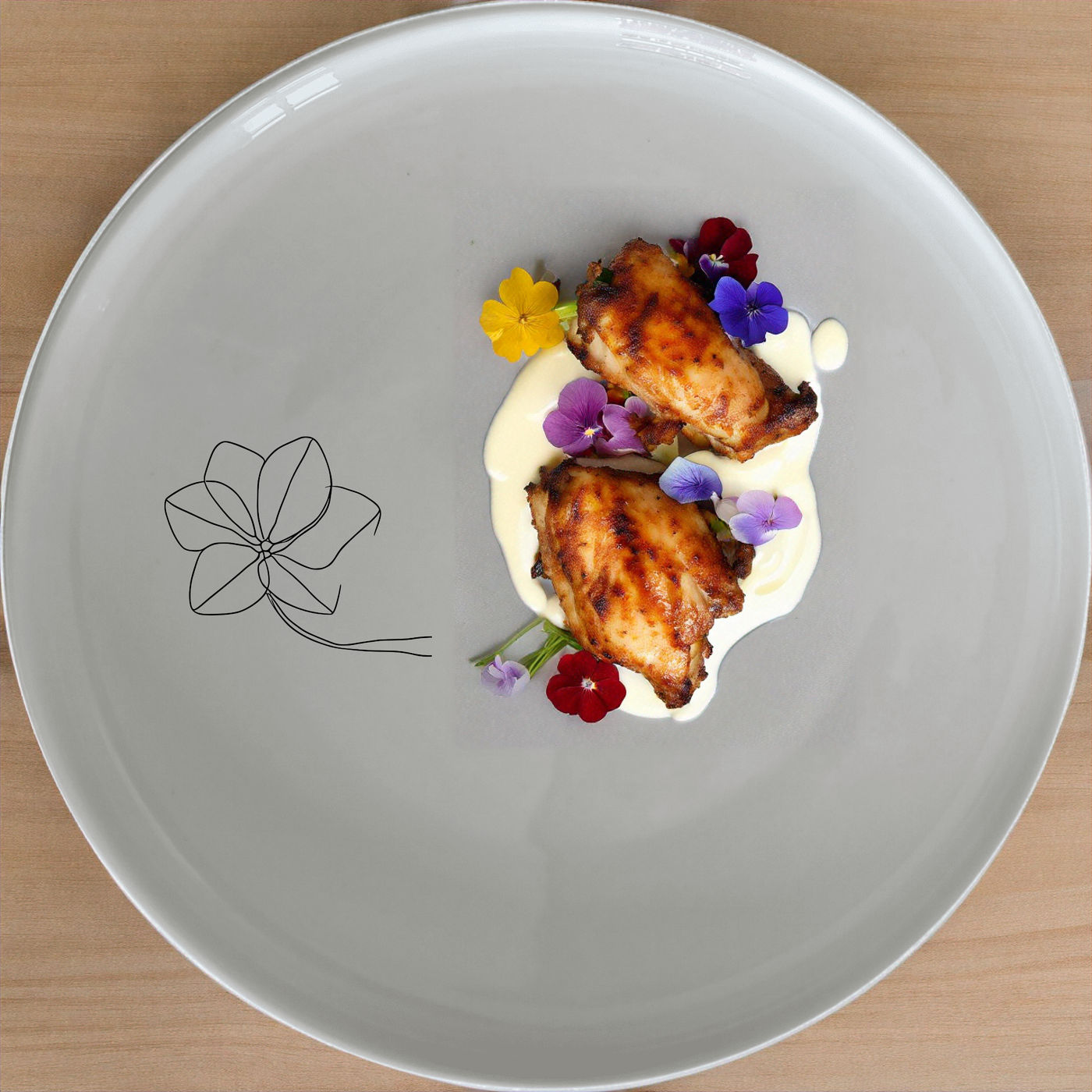 The Hoya Carnosa Dinnerware Set of 12 - Range 2 is a stylish and versatile collection perfect for any dining occasion.