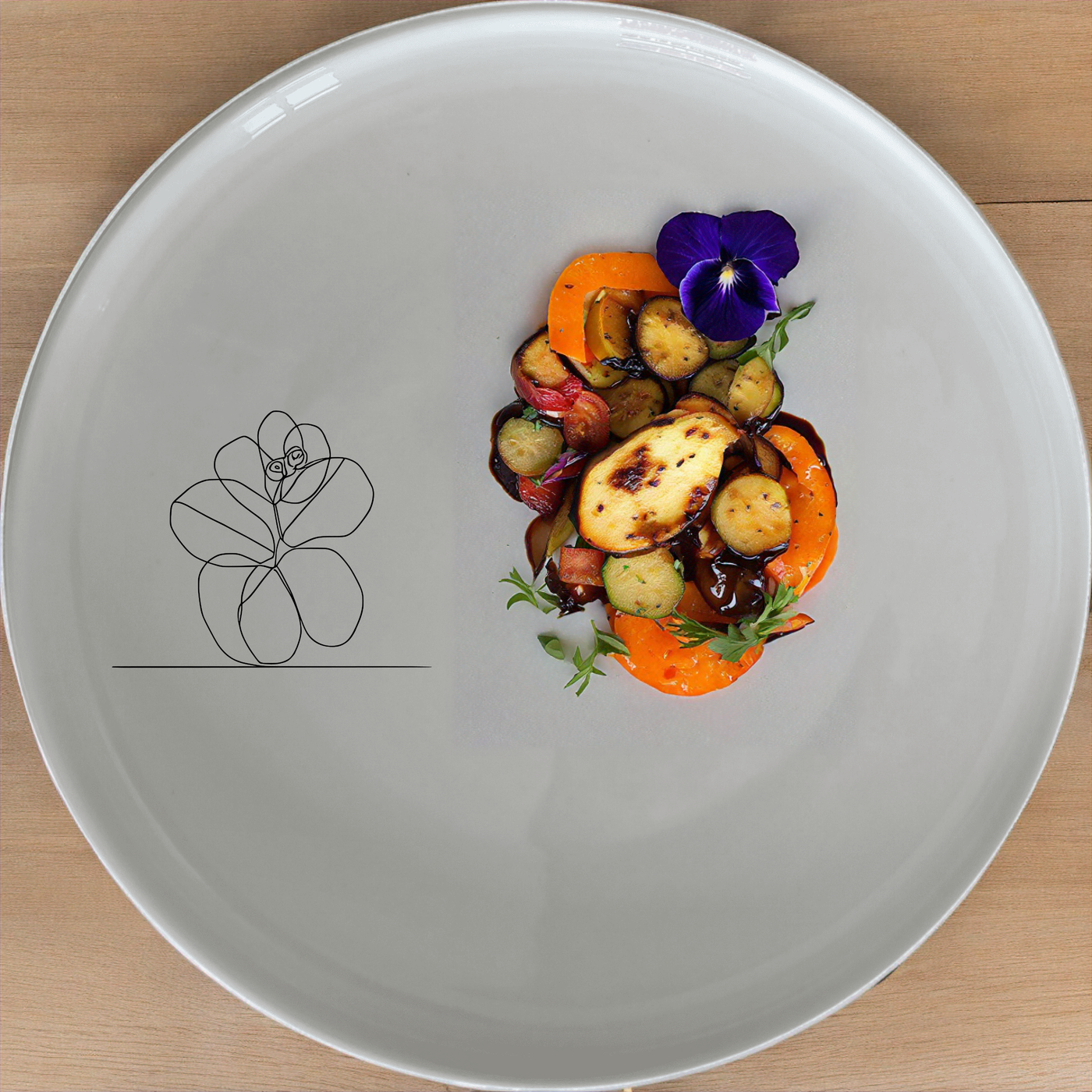 The Hoya Carnosa Dinnerware Set of 12 - Range 3 is a stylish and versatile collection designed to elevate your dining experience. Crafted from premium ceramic, this set includes four dinner plates, four side plates, and four bowls, each featuring a subtle floral motif. Perfect for everyday use or special occasions, this set combines elegance with practicality.