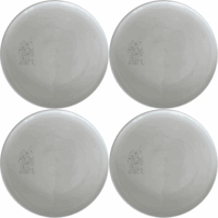 Interconnected Souls Side Plate Set of 4 - Range 1 adds a modern touch to your dining table with abstract line art.