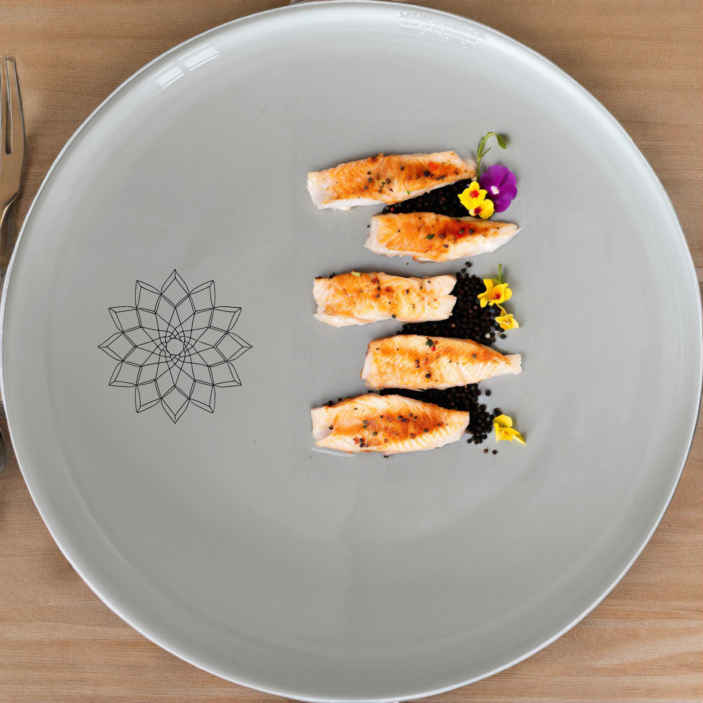 Discover the Islamic Imagery Dinnerware Set of 12 - Range 3, a stunning collection of ceramic plates and bowls with intricate Islamic designs. Perfect for any dining occasion.