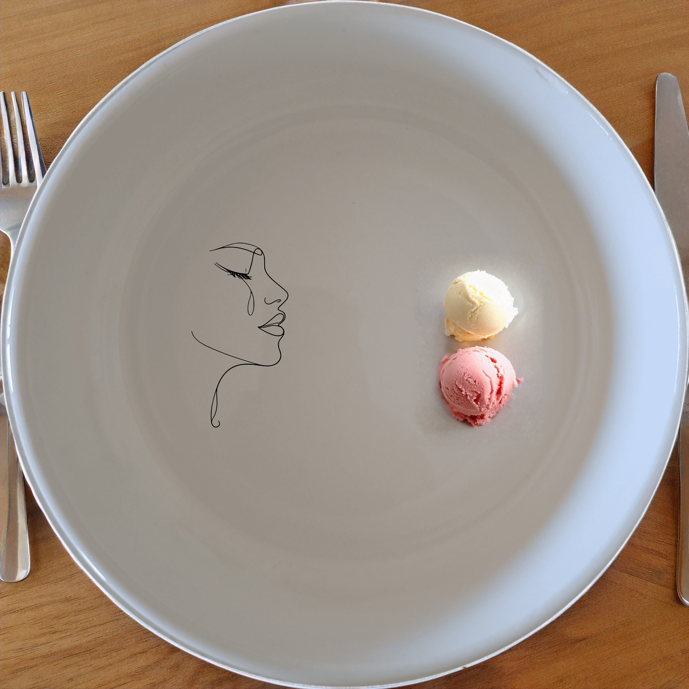 Minimalist Woman Face Bowl Set of 4 - Range 1 is a stylish and modern addition to your kitchen, perfect for everyday use or special occasions.