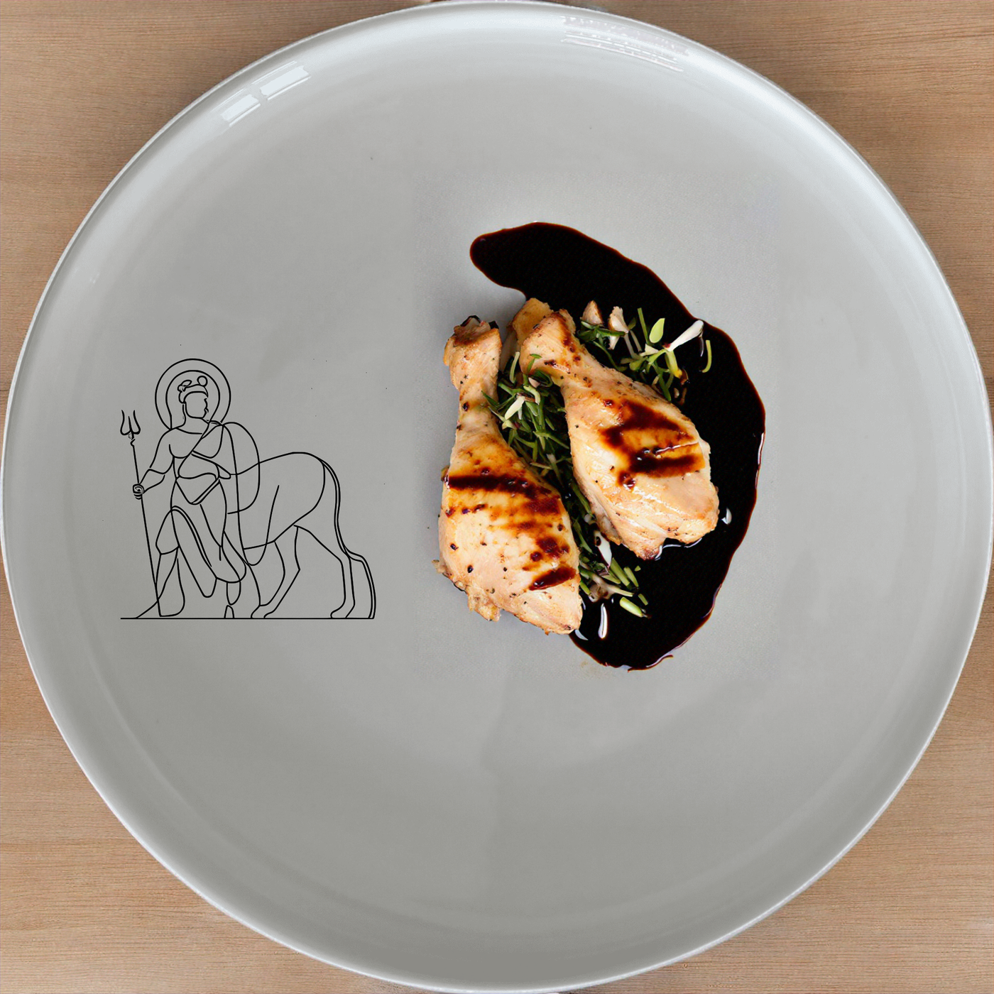 The Mythology Roman Gods Dinnerware Set of 12 - Range 4 is a beautifully crafted set that brings classical elegance to your dining table. Perfect for any special occasion or everyday use.