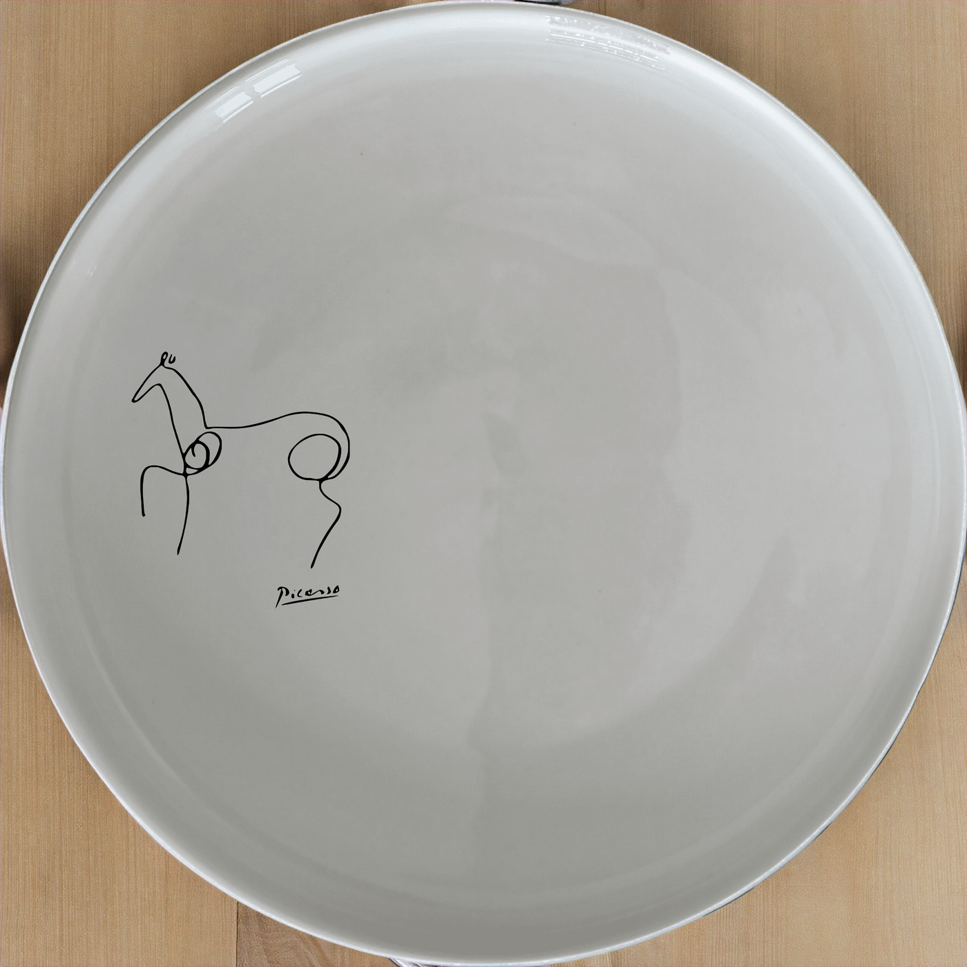 Picasso Horse Side Plate Set of 4 - Range 1 adds artistic flair to your dining table with iconic abstract designs.