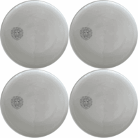 Staring Lion Dinner Plate Set of 4 - Range 1 adds a bold touch to your dining table with its striking design.