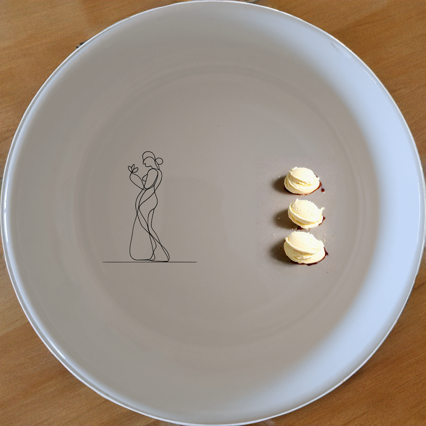 Your Imagination of Human Conscience Bowl Set of 4 - Range 1 adds artistic flair to any dining setting. Crafted from premium ceramic, these bowls feature a unique abstract design that sparks conversation and enhances everyday meals.