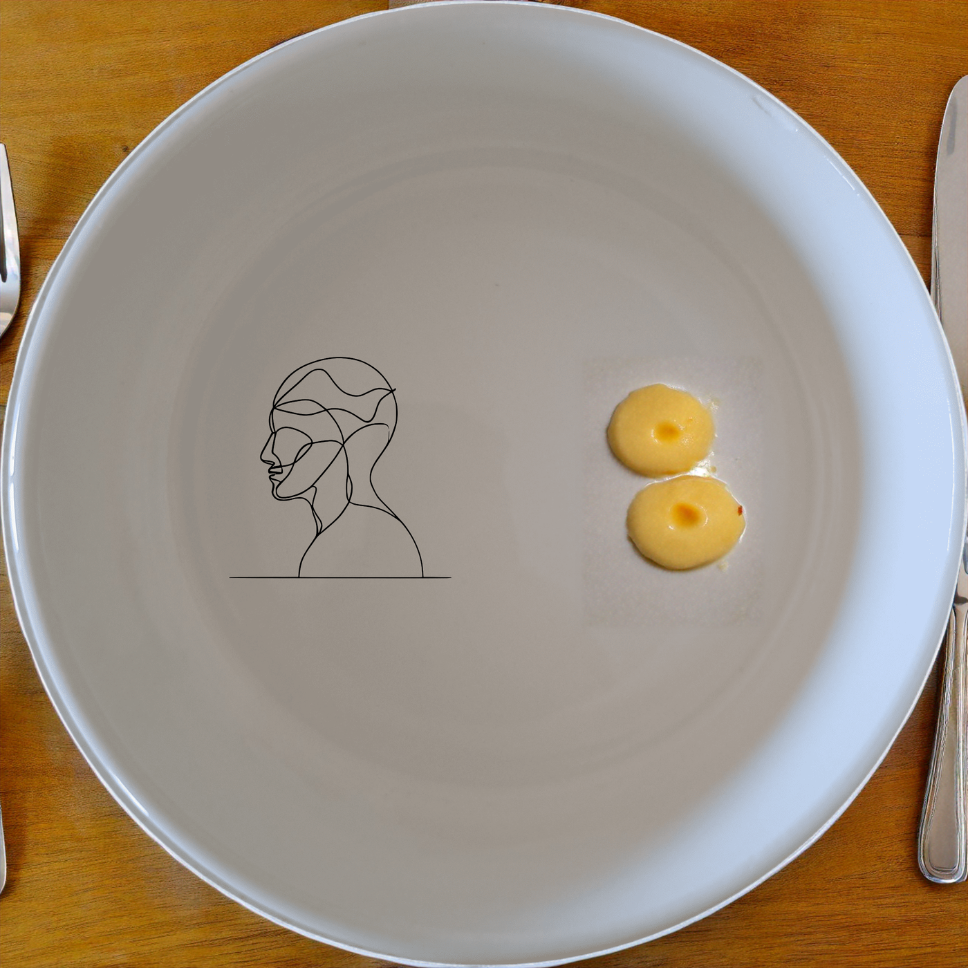 Your Imagination of Human Conscience Bowl Set of 4 - Range 2 is a modern and artistic addition to any kitchen. This set features four beautifully designed bowls that combine functionality with aesthetic appeal.