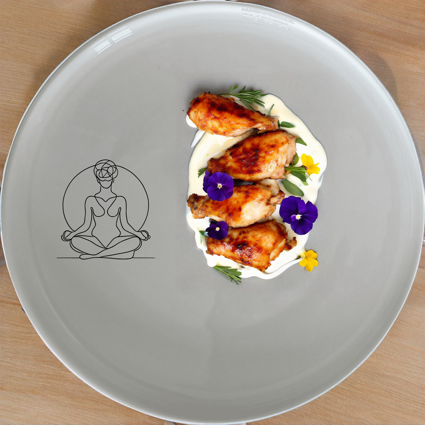 Experience the beauty of Your Imagination of Human Conscience Dinner Set of 12 - Range 4, a stunning collection of ceramic plates and bowls.