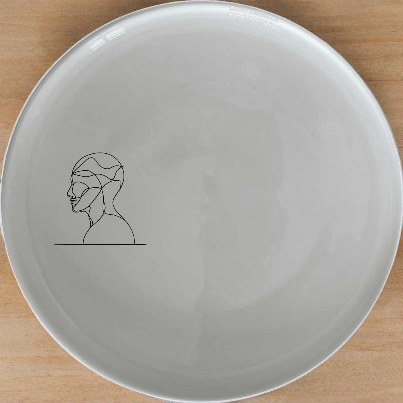 Your Imagination Dinner Plate Set of 4 - Range 2 is a modern and artistic dinnerware set that brings a touch of creativity to your dining table. This set features four identical plates with a unique design that captures the essence of imagination. Perfect for everyday use or special occasions, these plates are crafted from high-quality ceramic and are dishwasher and microwave safe. The sleek and minimalist design makes them a versatile addition to any kitchen.