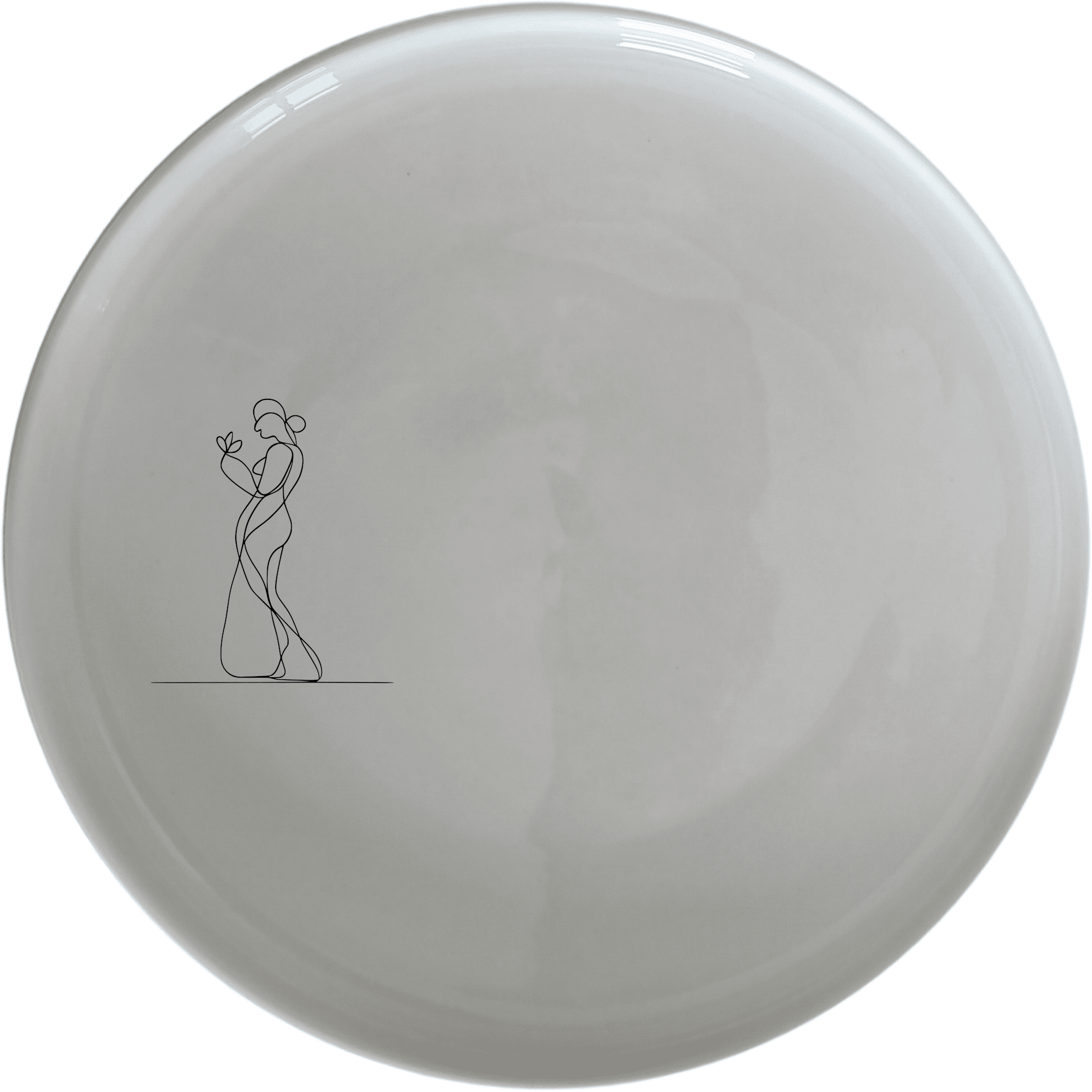 Your Imagination Human Conscience Side Plate Set of 4 - Range 1 adds artistic flair to any dining table. Crafted from premium ceramic, these plates feature a minimalist design that complements any decor. Perfect for everyday use or special occasions, this set is both stylish and functional.