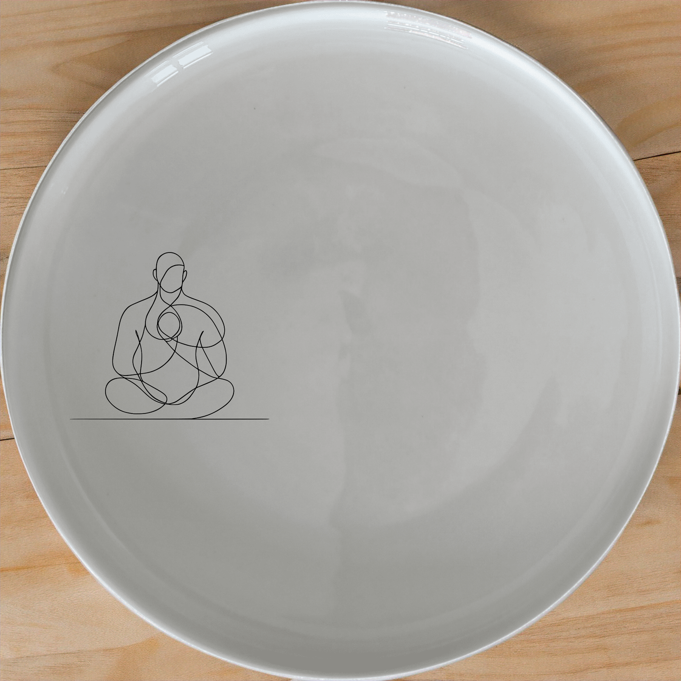 Your Imagination Human Conscience Side Plate Set of 4 - Range 3 offers a unique design that brings mindfulness to your dining experience.