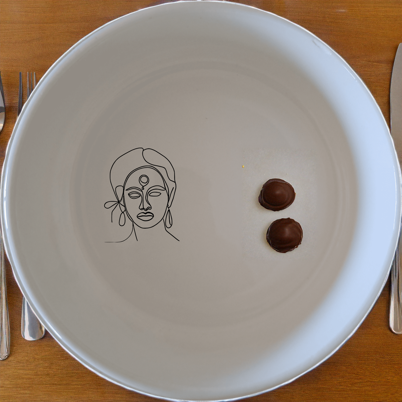 Face Of Maasi Young Woman Bowl Set of 4 - Range 4 is a beautifully designed set of four bowls, perfect for any dining occasion.