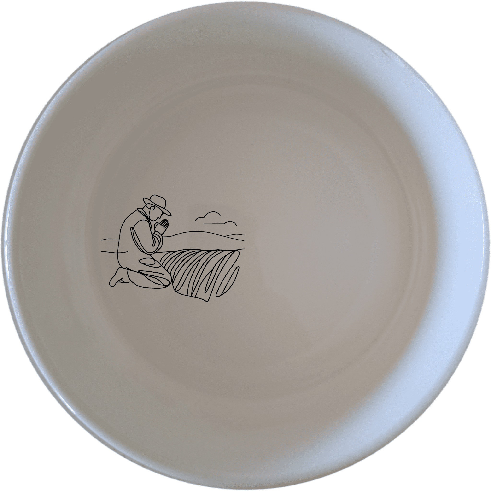 Farmer Praying Field Bowl Set of 4 - Range 3 is a beautiful and unique set of four bowls, perfect for any kitchen.