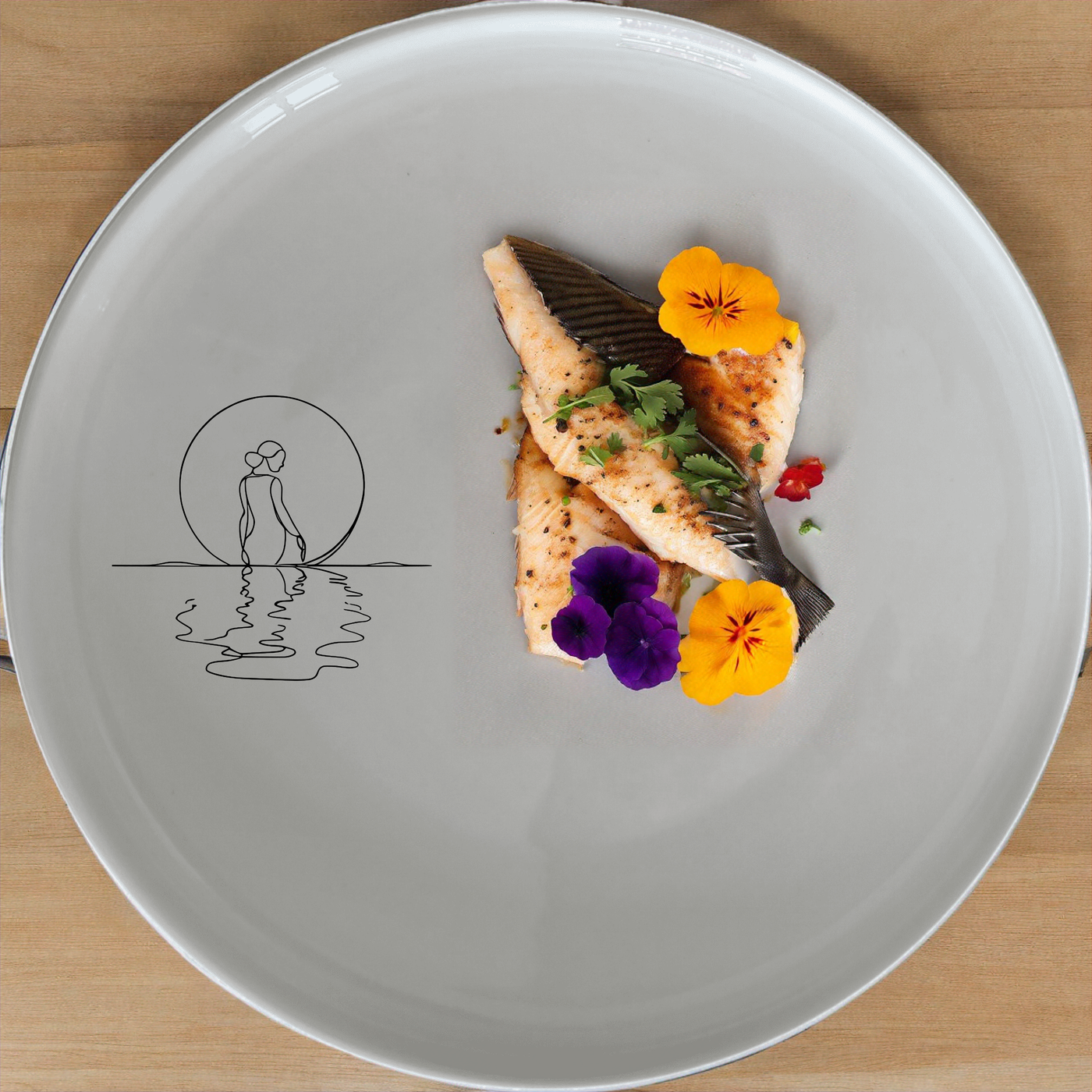 Reflections Water Moon Dinner Plate Set of 4 - Range 4 offers a serene and artistic design perfect for any dining table. Crafted from premium ceramic, these plates feature a soothing water and moon motif that adds a touch of tranquility to your meals. Ideal for both everyday use and special occasions, this set is microwave and dishwasher safe, ensuring convenience and durability.