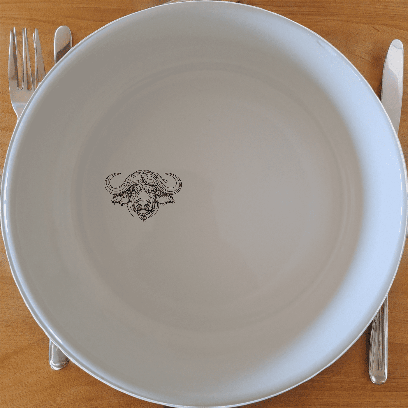 Staring Buffalo Ceramic Bowl Set of 4 - Range 1 is a stylish and practical addition to any kitchen, perfect for everyday use or special occasions.