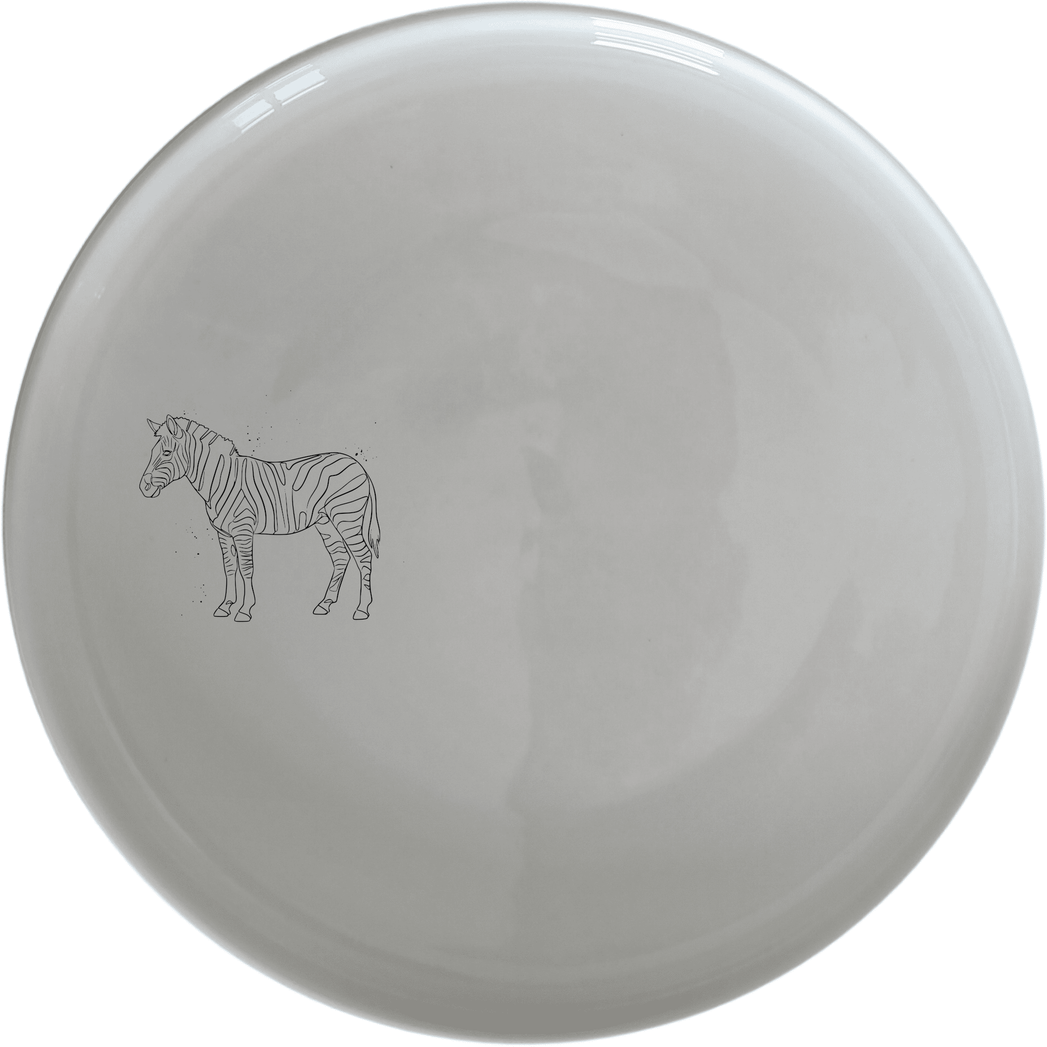 The Zebra Line Art Dinner Set of 12 features elegant zebra designs on white ceramic plates, bowls, and side plates for a stylish dining experience.