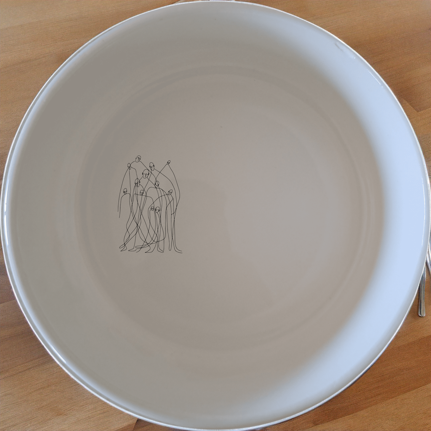 Abstract Figures Bowl Set of 4 - Range 1 is a modern, artistic bowl set perfect for any kitchen. Crafted from premium ceramic, these bowls feature a unique abstract design that adds a touch of sophistication to your dining experience.