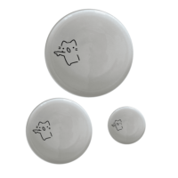 The Wojak Cat Meme Dinner Set of 12 brings a playful and modern touch to your dining experience with unique designs.