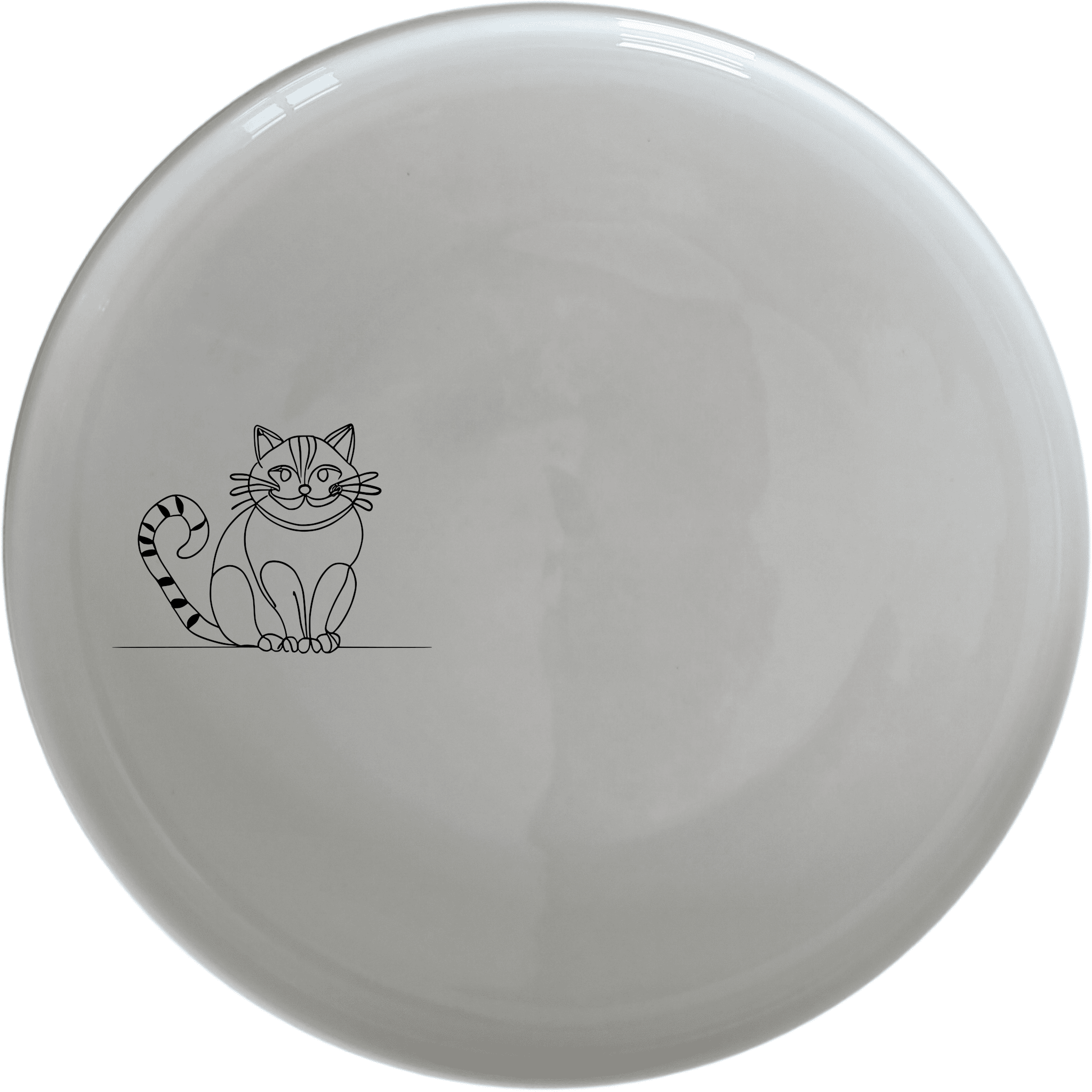 Cheshire Cat Dinner Plate Set of 4 - Range 4 features whimsical designs perfect for any cat lover's collection.