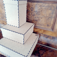 Custom Paintable MDF Box