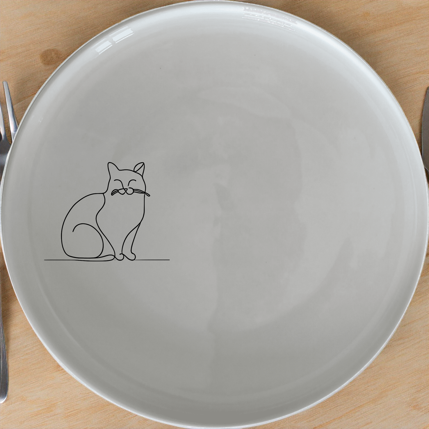 Elongated Fat Quirky Cat Dinner Plate Set of 4 - Range 2 is a charming and unique dinnerware set that adds a playful touch to your dining experience. Perfect for cat lovers, this set features quirky cat illustrations on each plate, making every meal a delightful occasion. Crafted from high-quality ceramic, these plates are durable, dishwasher-safe, and microwave-safe, ensuring convenience and longevity. Ideal for everyday use or special gatherings, this set brings a touch of whimsy to your table setting.