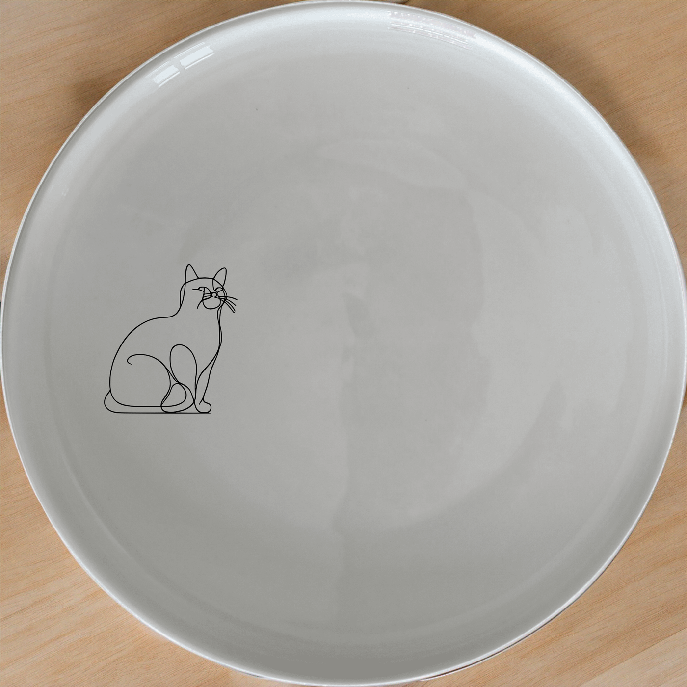 Fat Quirky Cat Side Plate Set of 4 - Range 4 is a charming and playful addition to any dining set, perfect for cat lovers.