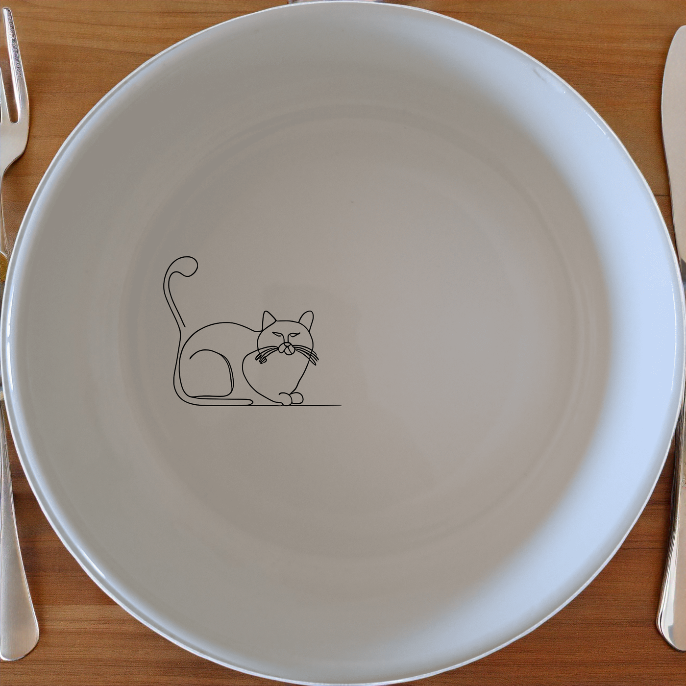 Grumpy Fat Cat Bowl Set of 4 - Range 3 is a charming and practical addition to any kitchen, perfect for pet lovers.