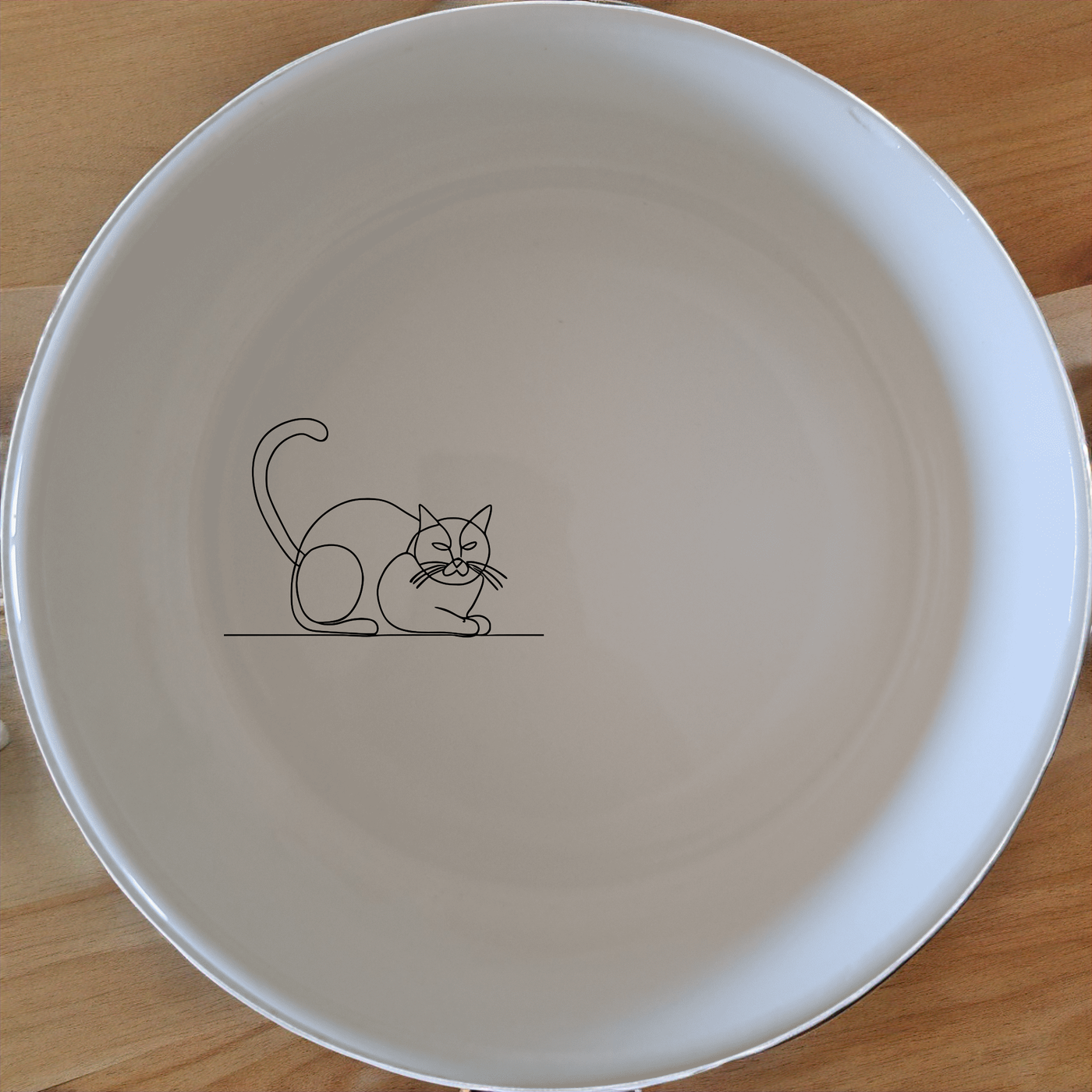 Grumpy Fat Cat Bowl Set of 4 - Range 4 offers a charming and playful design perfect for cat lovers. This set includes four 12cm bowls with a cute grumpy cat illustration, ideal for daily use or as a gift.