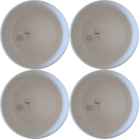 Braai Boerewors Bowl Set of 4 - Range 3 is a stylish and practical addition to your kitchen, perfect for serving grilled meats and more.