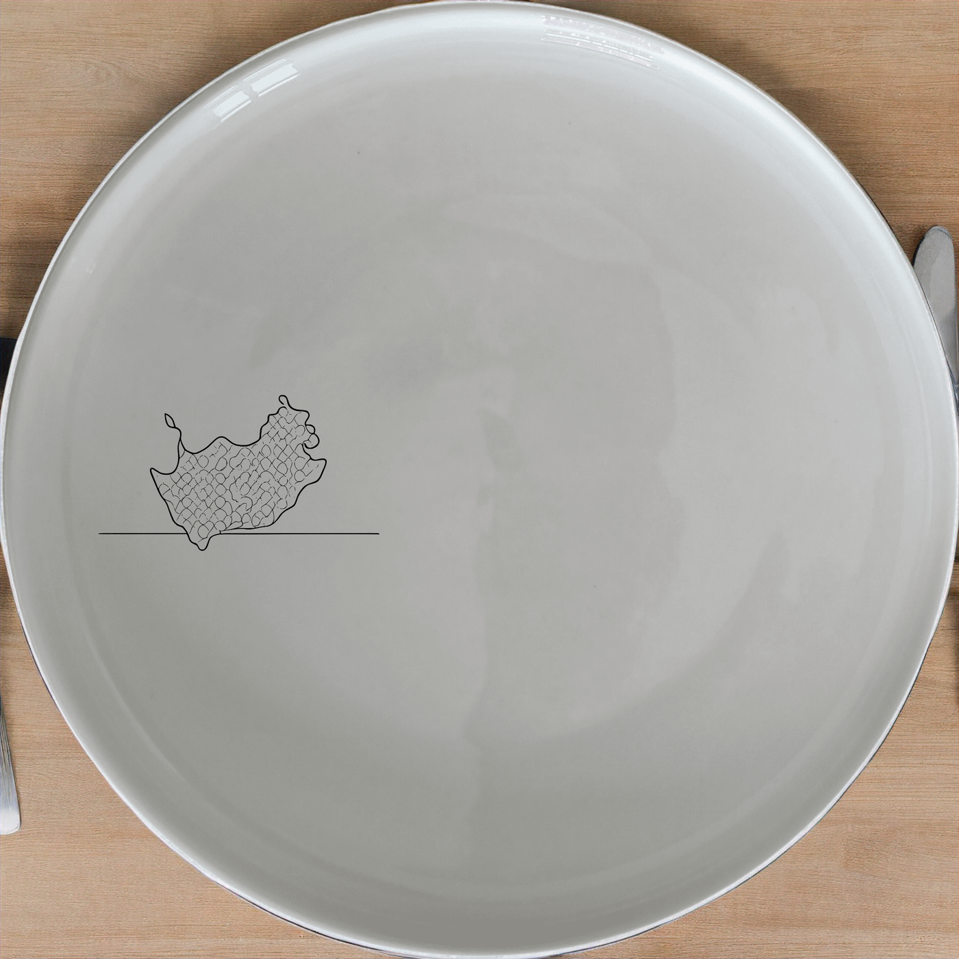 Cape Malay Pattern Side Plate Set of 4 - Range 2 adds a touch of cultural elegance to your dining table with intricate designs.