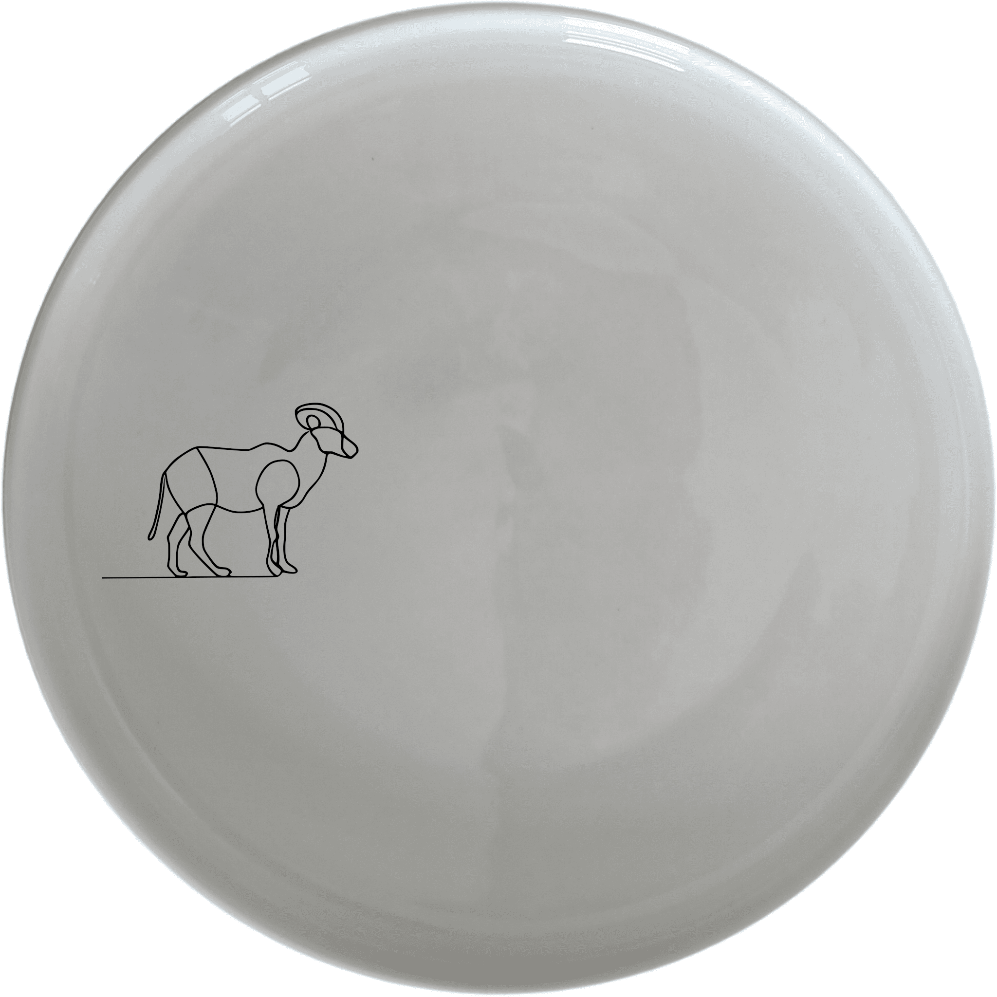 The Wildlife Ram Dinner Plate Set of 4 brings a touch of nature to your dining table, perfect for any home.