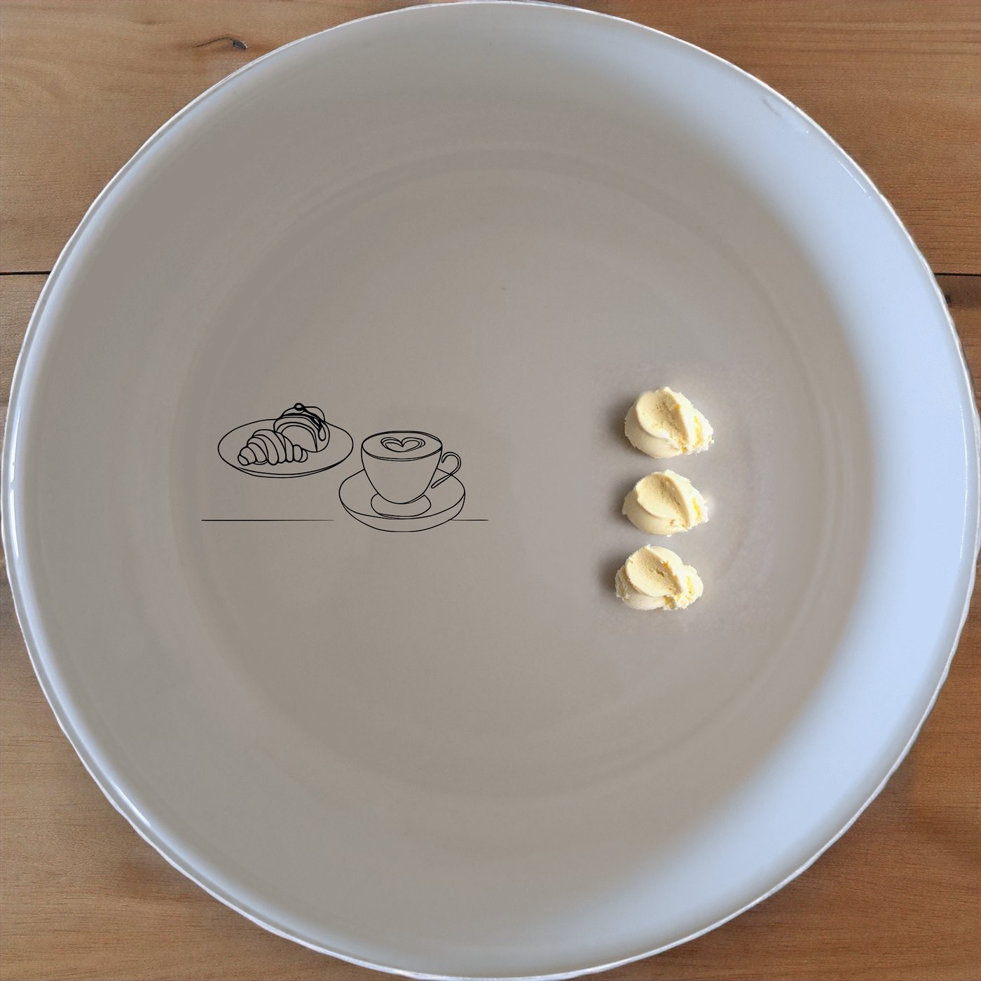 Coffee Pastries Bowl Set of 4 - Range 3 is a stylish and versatile addition to your dining collection, perfect for enjoying breakfast or desserts.