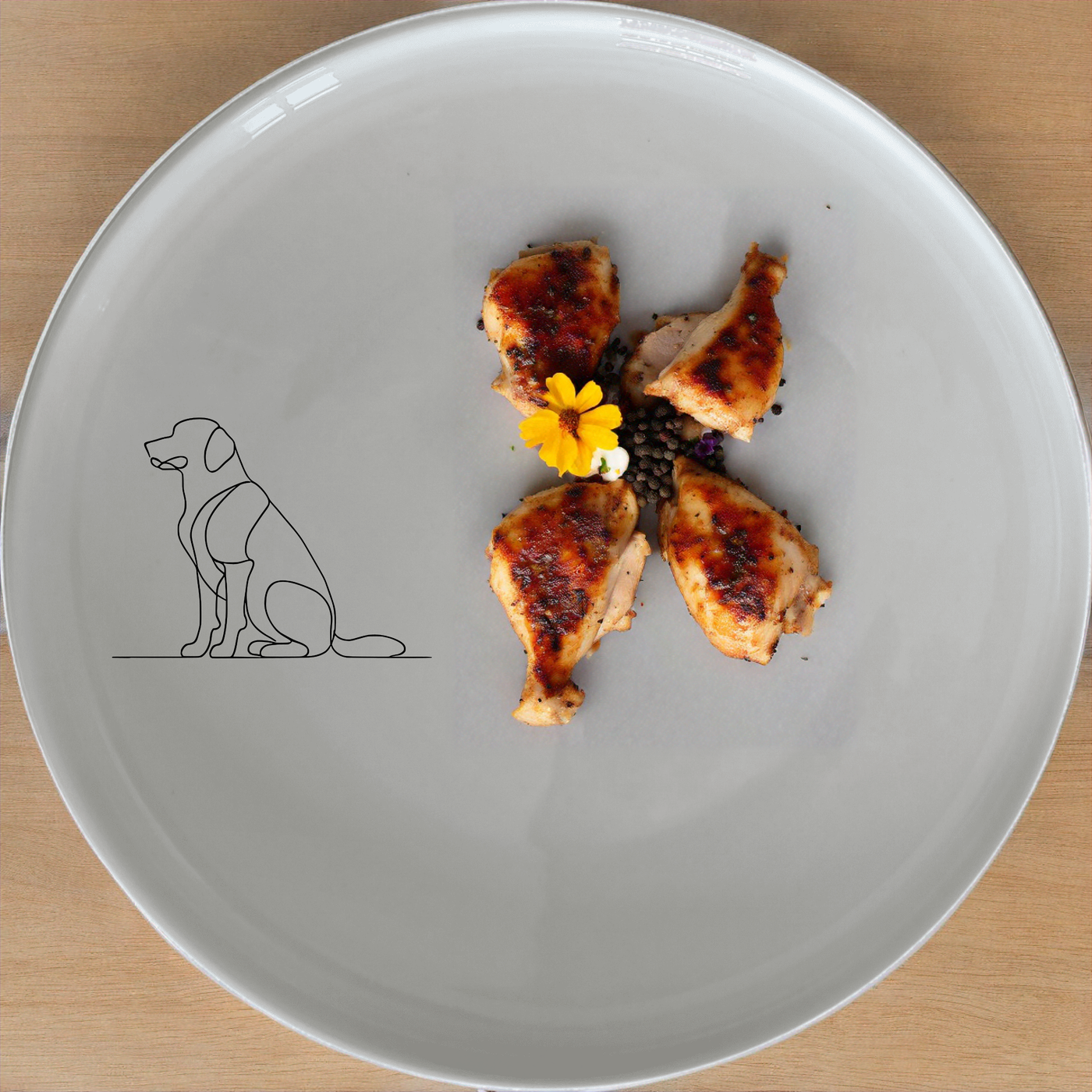 Dog Breeds Dinner Plate Set of 4 - Range 2 offers a stylish and unique design perfect for any dog lover. This set includes four elegant dinner plates featuring a charming dog breed illustration. Ideal for everyday use or special occasions, these plates are both functional and decorative. Crafted from high-quality ceramic, they are durable and dishwasher-safe. The sleek design makes them a great gift for pet enthusiasts or a delightful addition to your own dinnerware collection.