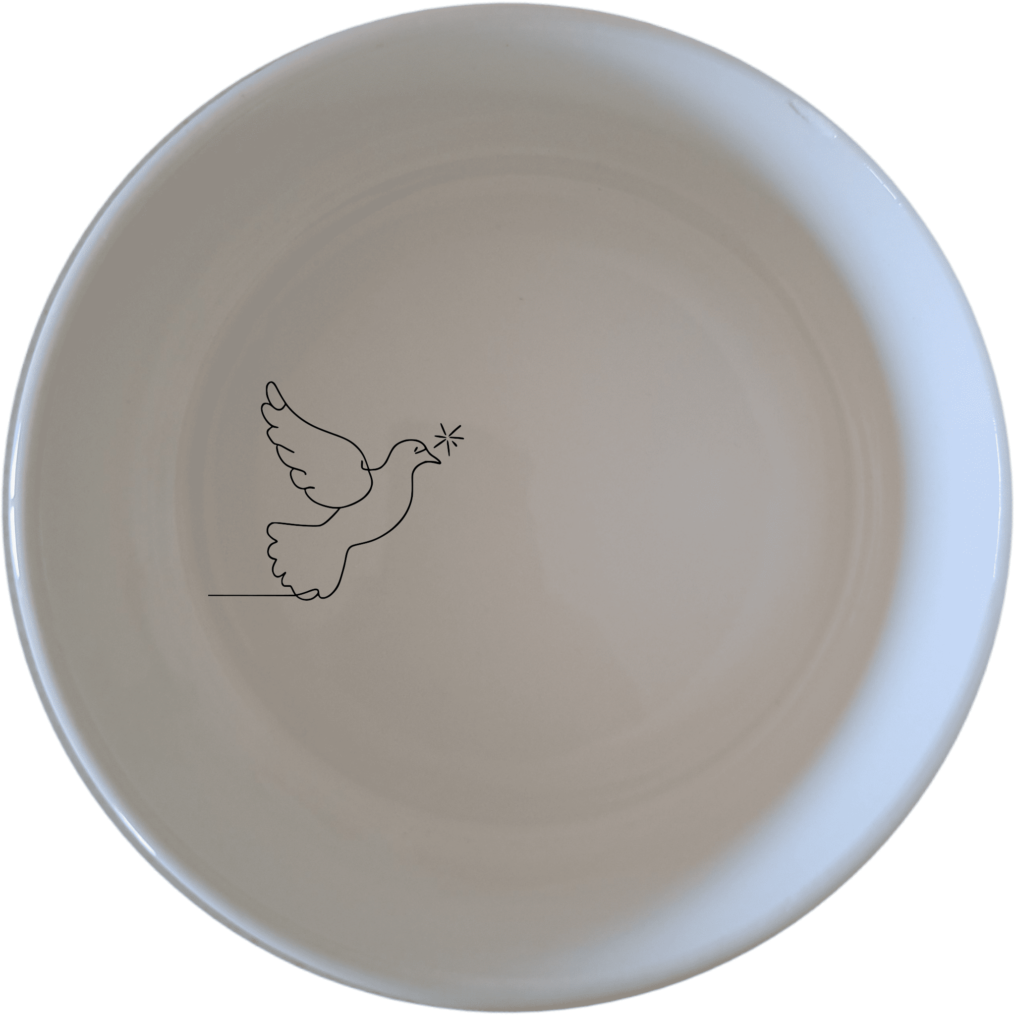 Dove Peace Star Bowl Set of 4 - Range 2 offers a serene and elegant design perfect for everyday use or special occasions.