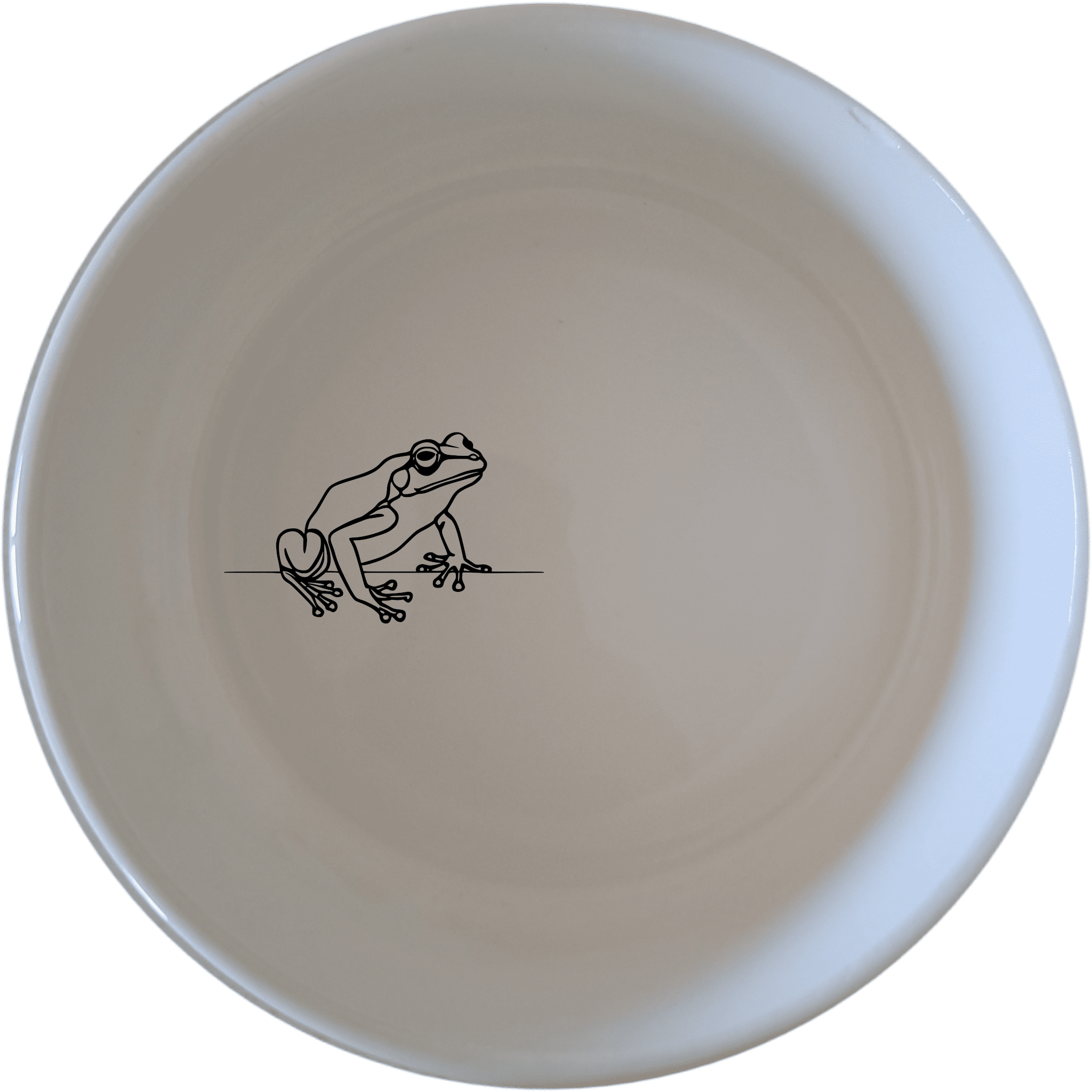 Frogs Reptiles Bowl Set of 4 - Range 4 adds a whimsical touch to your table setting with charming frog illustrations.