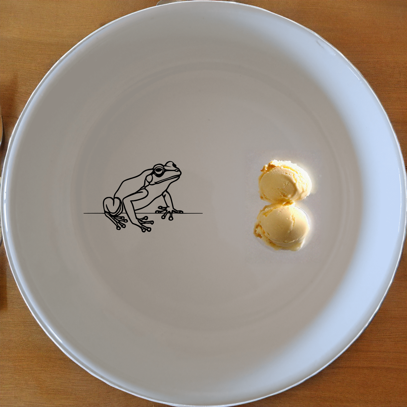 Frogs Reptiles Bowl Set of 4 - Range 4 adds a whimsical touch to your table setting with charming frog illustrations.