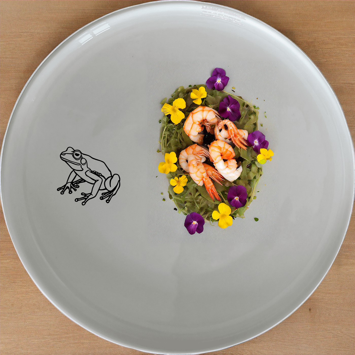 Frogs Reptiles Side Plate Set of 4 - Range 2 is a charming and versatile addition to any dining set, perfect for everyday use or special occasions.
